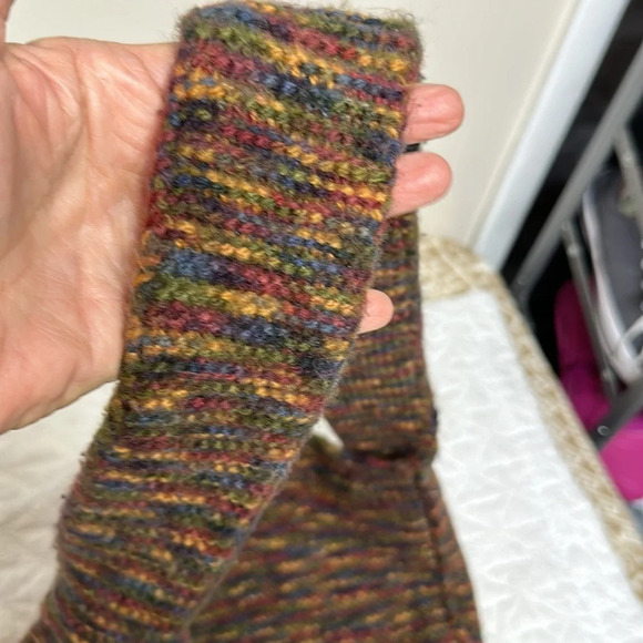 ETHNIC HIPPIE BABA COOL BOBO BAG in recycled silk from Nepal, - Picture 6 of 10